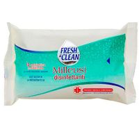 Fresh & Clean Salviette Milleusi Disinfettanti Umidificate 12 pz