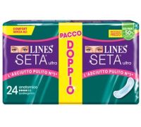 Lines Seta Ultra assorbenti anatomici 24 pezzi