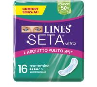Lines Seta Ultra assorbenti anatomici 16 pezzi
