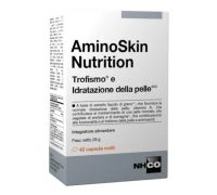 Aminoskin nutrition integratore per il trofismo e l'idratazione della pelle 42 capsule