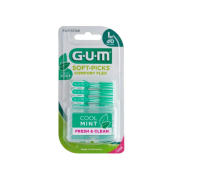 Gum soft picks comfort flex scovolini interdentali cool mint large 40 pezzi