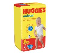 Huggies Unistar pannolini 15-30kg taglia 6 6 x 12 pezzi