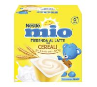 Mio merenda al latte cereali 4 x 100 grammi