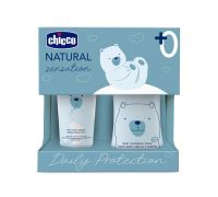 Chicco natural sensation daily protection set bagnoshampoo + pasta lenitiva