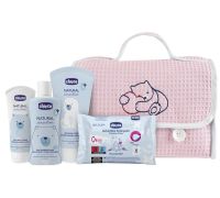 Chicco Natural Sensation baby cosmetic cofanetto per neonati colore rosa  