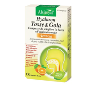 Hyaluron tosse e gola gusto arancia 30 compresse