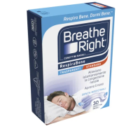 Breathe Right Respira Bene cerotti nasali trasparenti 30 pezzi