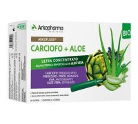 Arkofluidi Carciofo+Aloe integratore per favorire la digestione 20 flaconcini