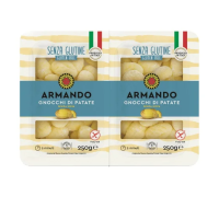 Armando gnocchi di patate senza glutine 2 x 250 grammi
