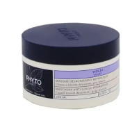Phyto Phytoviolet maschera anti-giallo riparatrice per capelli biondi decolorati grigi bianchi 200ml