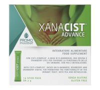 Xanacist Advance integratore per il benessere delle vie urinarie 15 stick pack