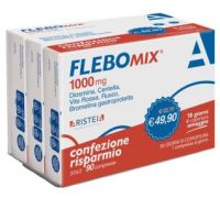 Flebomix 1000mg  integratore per la microcircolazione tri-pack 90 compresse