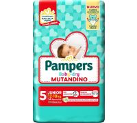 Pampers Baby Dry mutandino 12-18kg taglia 5 junior 14 pezzi