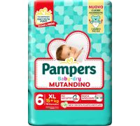 Pampers Baby Dry mutandino 15+ kg taglia 6 extra large 14 pezzi