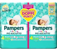 Pampers Baby Dry Duo pannolini 7-18kg taglia 4 maxi 34 pezzi