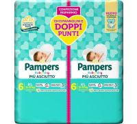 Pampers Baby Dry Duo pannolini 16-30kg taglia 6 extra large 26 pezzi