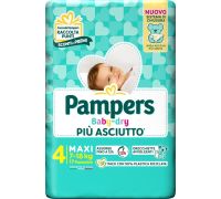 Pampers Baby Dry pannolini 7-18kg taglia 4 maxi 17 pezzi