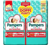 Pampers Baby Dry Duo mutandino 12-18kg taglia 5 junior 28 pezzi