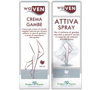 Waven crema gambe 100ml + Attiva spray 50ml
