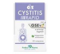 Gse Cystitis Rapid integratore per il benessere delle vie urinarie 30 compresse + Gse Symgine intimo