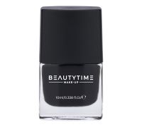 Beautytime 11-electric black smalto colorato formula quick dry a rapida asciugatura 10ml