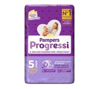 Pampers Progressi pannolini 11-25kg taglia 5 junior 18 pezzi