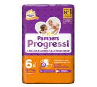 Pampers Progressi pannolini 16+kg taglia 6 xl 17 pezzi