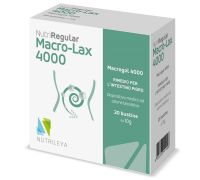 Nutriregular Macro-Lax 4000 dispositivo medico ad azione lassativa 20 bustine da 10 grammi