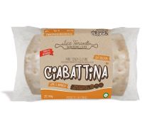 Tomasello ciabattina di pane morbido senza glutine 100 grammi