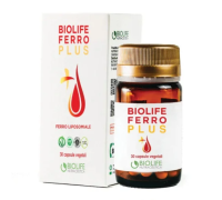 Biolife Ferro Plus integratore per la carenza di ferro 30 capsule