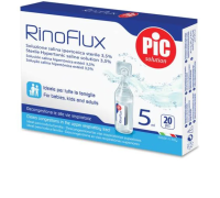 Pic Rinoflux Soluzione Ipertonica decongestionante per le vie respiratorie 20 flaconcini da 5ml