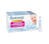 Narhinel soluzione fisiologica tripack 2023 per igiene nasale 3 confezioni da 20 flaconcini