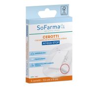 Sofarma+ cerotti acqua stop 7,5 x 5cm 5 pezzi