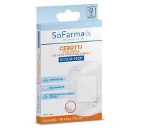Sofarma+ cerotti acqua stop 10 x 7,5cm 5 pezzi