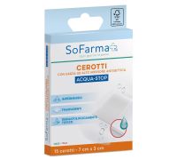 Sofarma+ cerotti acqua stop 7 x 3cm 16 pezzi