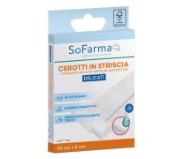 Sofarma+ cerotti in striscia delicati 50 x 8cm