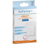 Sofarma+ cerotti delicati 7,5 x 10cm 5 pezzi