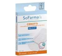 Sofarma+ cerotti delicati 7 x 3cm 20 pezzi