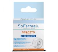 Sofarma+ cerotto in rocchetto tessuto non tessuto 1,25cm x 5m