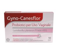 Gyno-Canesflor probiotici per prevenire le recidive delle infezioni vaginali 10 capsule vaginali