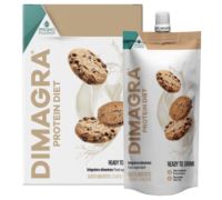 Dimagra protein diet gusto biscotto integratore a base di proteine 7 pouch 220 grammi