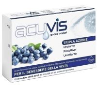 Acuvis idratante protettivo umettante gocce oculari 10 flaconcini 0,5ml