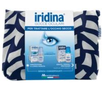 Iridina gocce oculari duo lubrificante con pochette