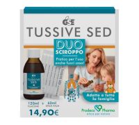 Gse Tussive sed duo per tosse secca flacone 120ml + 6stick