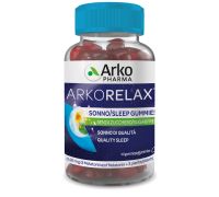 Arkorelax Sonno integratore con melatonina e piante rilassanti 30 gommose