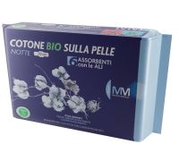 Munus Medical assorbenti notte in cotone bio con ali 6 pezzi