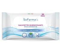Sofarma+ salviettine igienizzanti ipoallergeniche 20 pezzi 