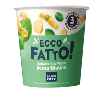 Nutrifree Ecco Fatto sedanini al pesto senza glutine 70 grammi
