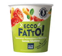 Nutrifree Ecco Fatto sedanini al pomodoro senza glutine 70 grammi