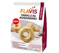 Flavis Taralli al rosmarino aproteici 80 grammi